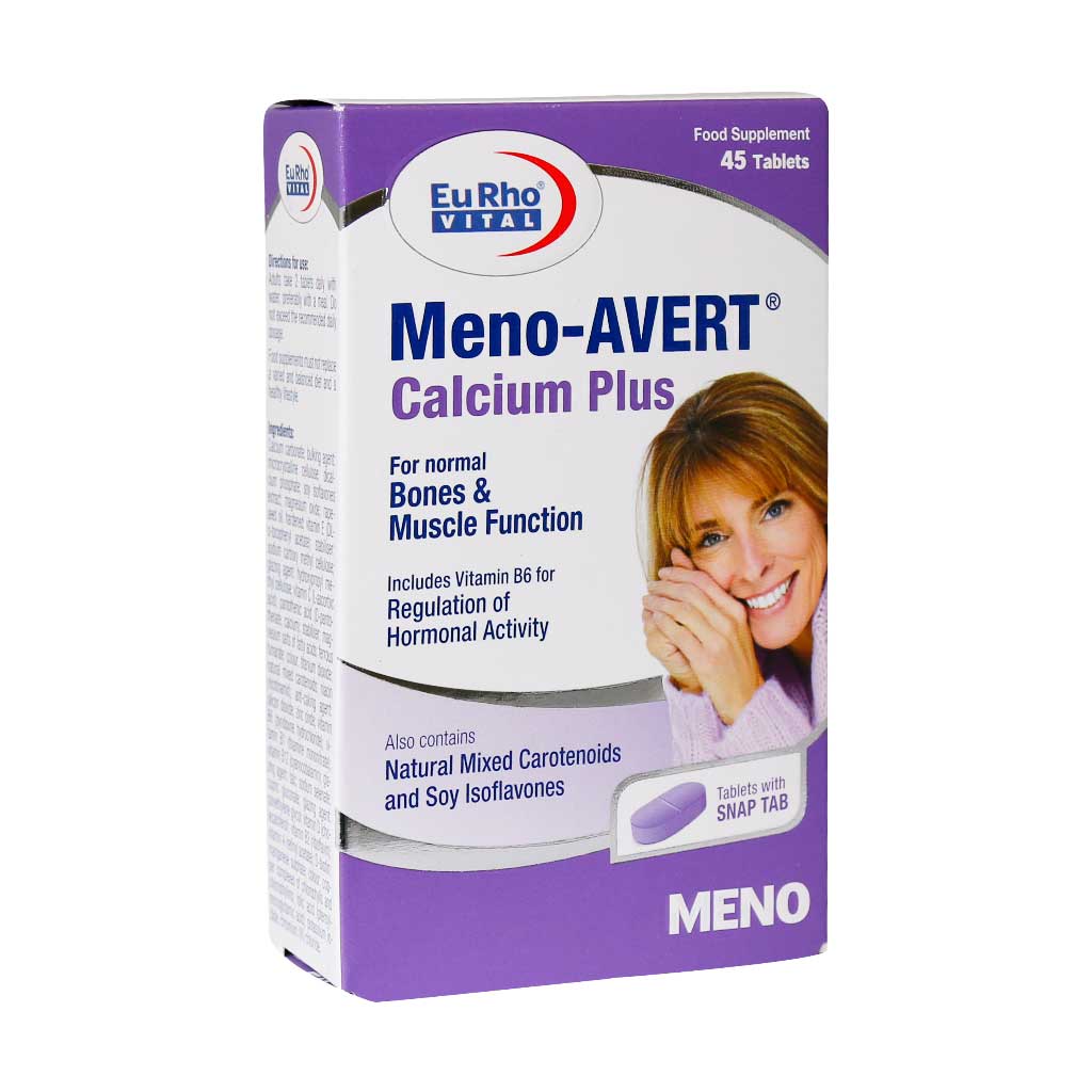 Eurhovital Meno Avert Calcium Plus Tablets یائسگی مدبی
