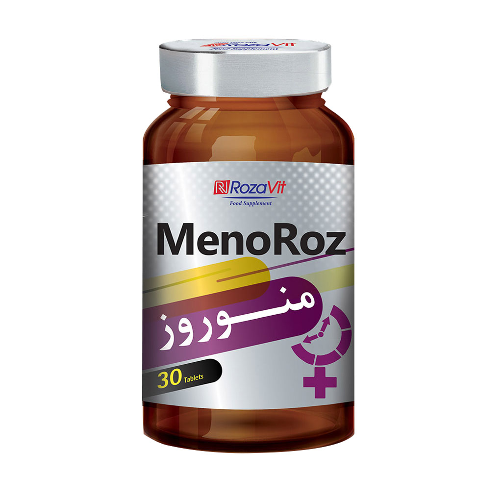 Rozavit Menoroz 30 Tablets 2 یائسگی مدبی